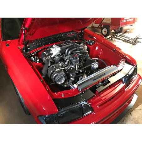 Fox Radiator to Bumper Cover for Fiberglass Hood